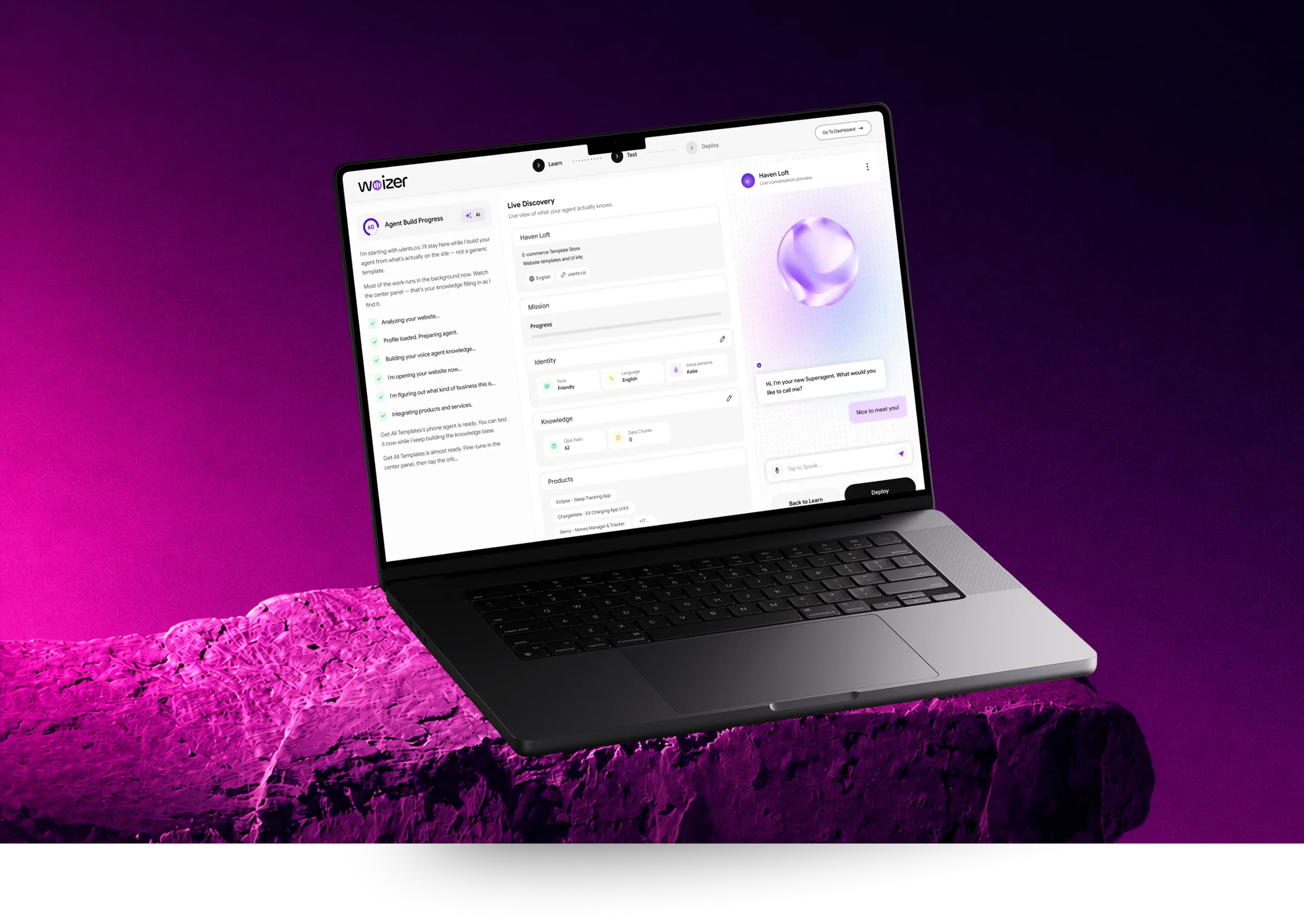 Case study project screenshot