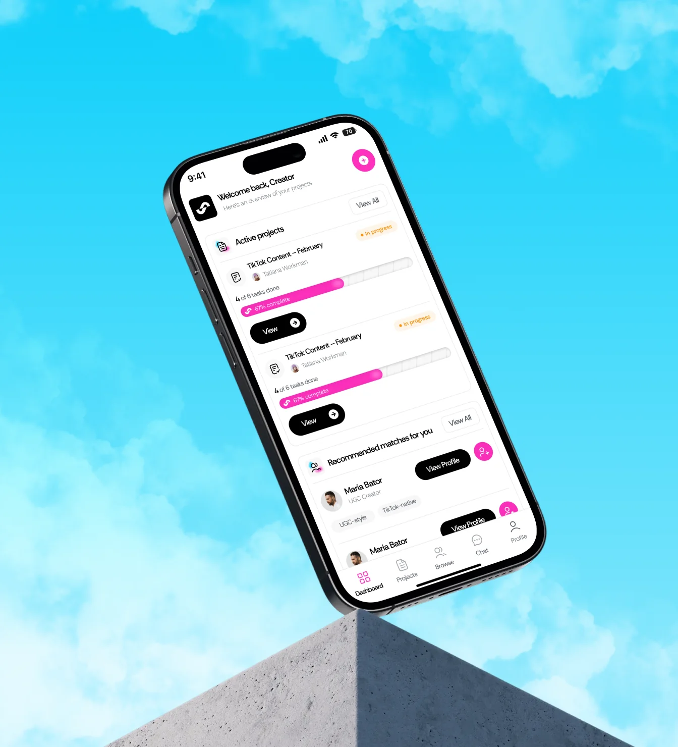 Case study project screenshot