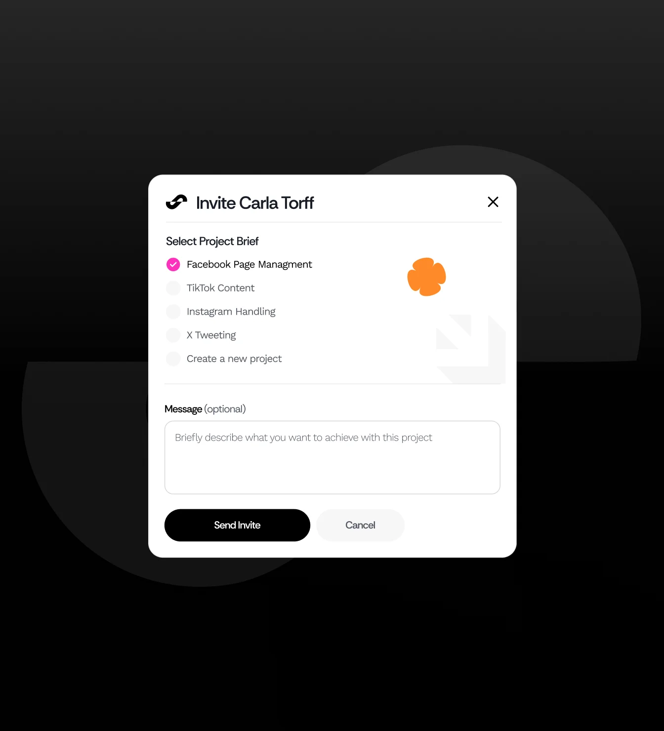 Case study project screenshot