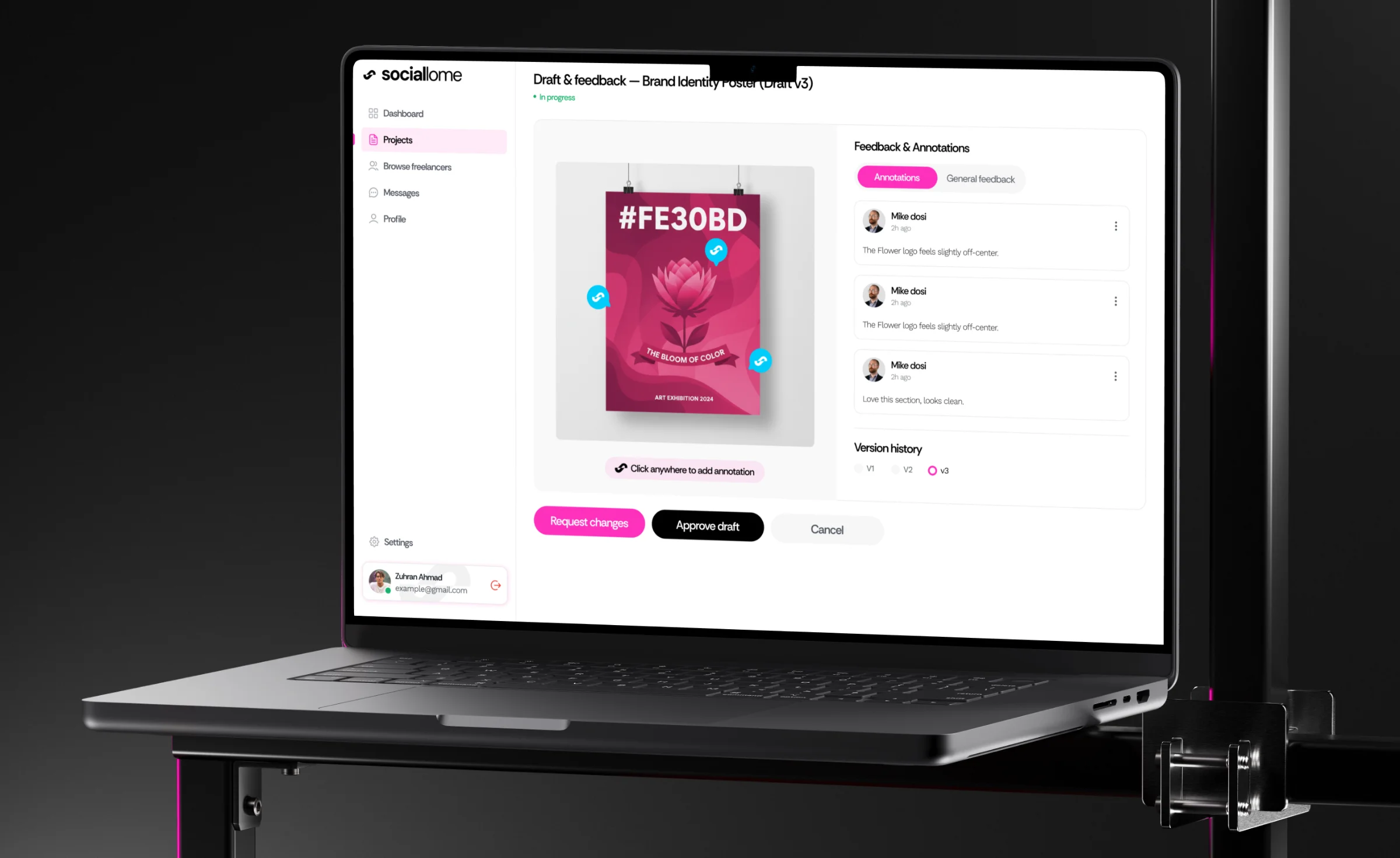 Case study project screenshot